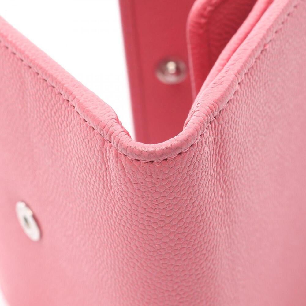 CHANEL Pink Caviar Leather Wallet - Picture 7 of 8